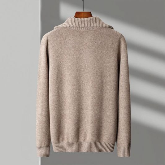 Taranto Merino Woll Zip Pullover
