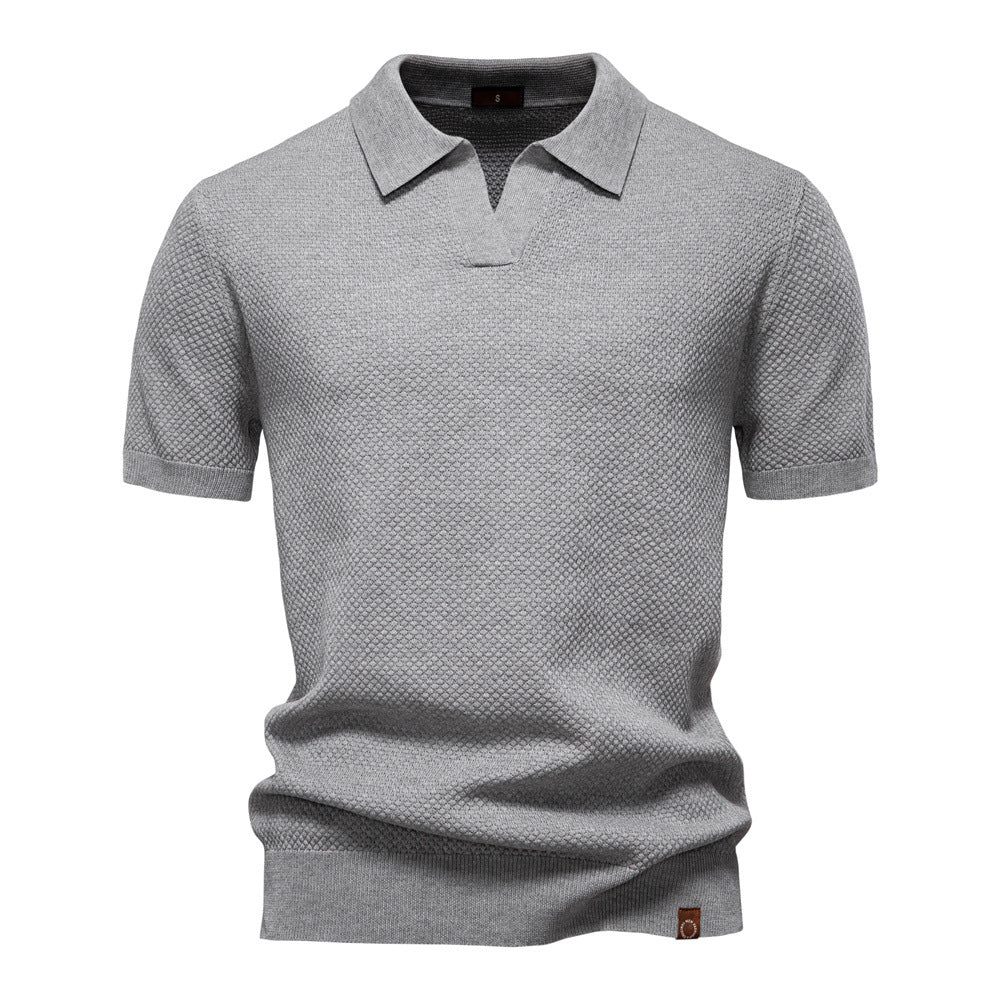 Mason – Strukturiertes Poloshirt