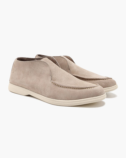 Hohe Wildleder Slipper