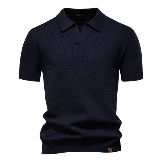 Mason – Strukturiertes Poloshirt